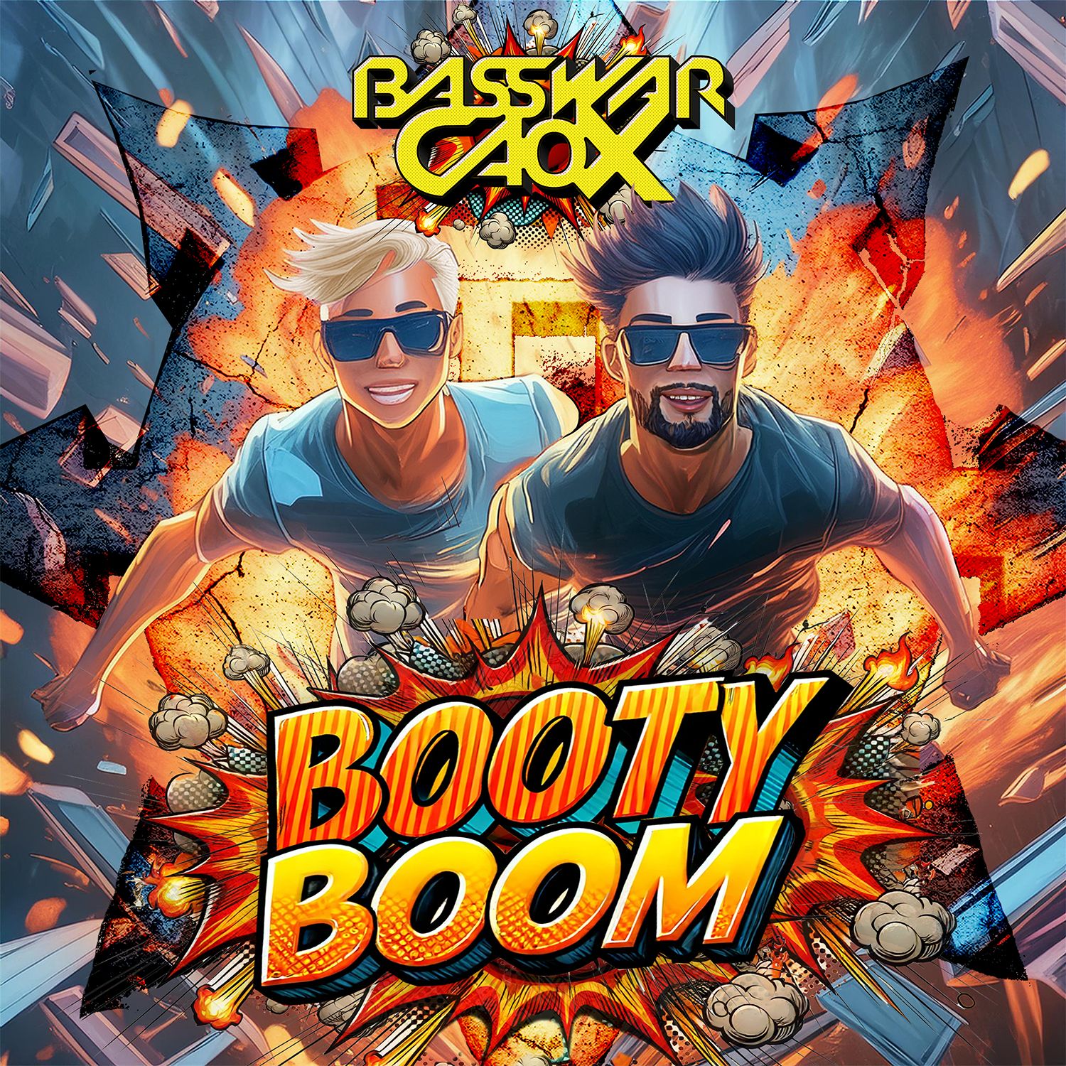 Booty Boom Vol. 1 — original artwork