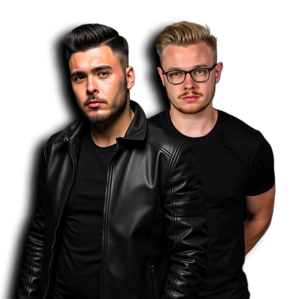 BassWar & CaoX – Official press picture for the Home & Start page of the website